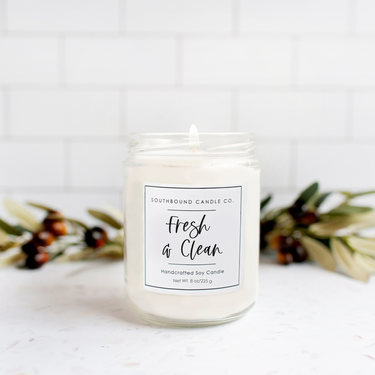 Soy Candle - Fresh & Clean