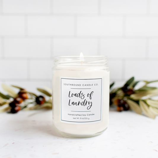 Soy Candle - Loads of Laundry