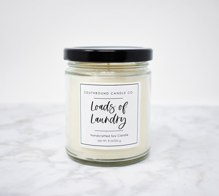 Soy Candle - Loads of Laundry