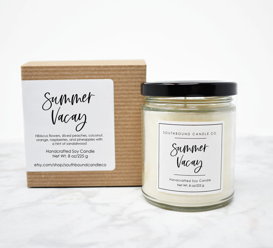 Soy Candle - Summer Vacay