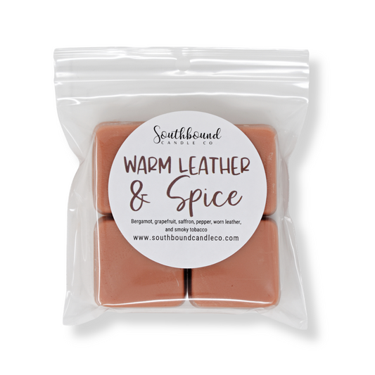 4 Pack - Warm Leather & Spice