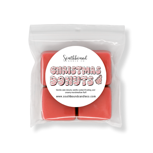 4 Pack - Christmas Donuts