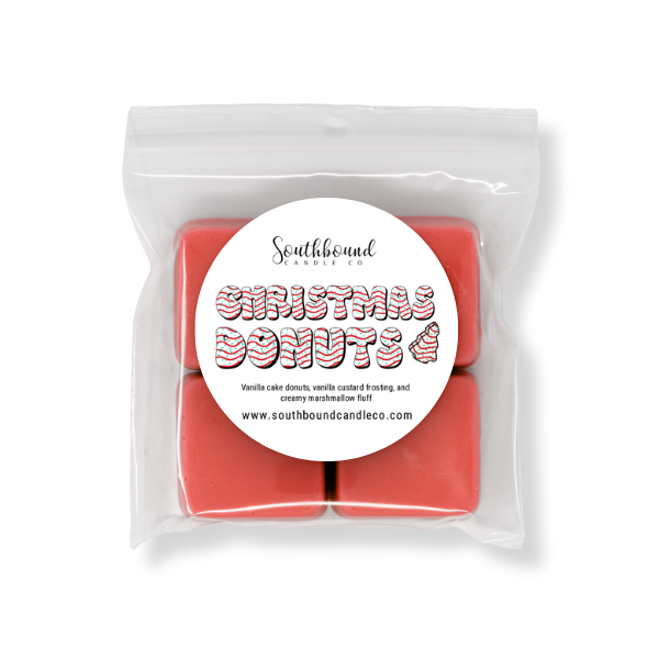 4 Pack - Christmas Donuts