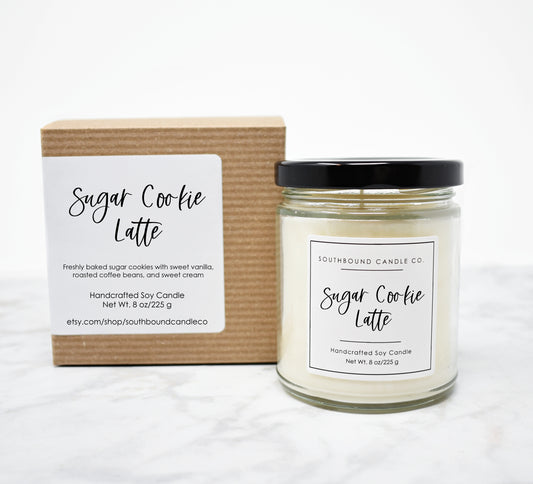 Soy Candle - Sugar Cookie Latte