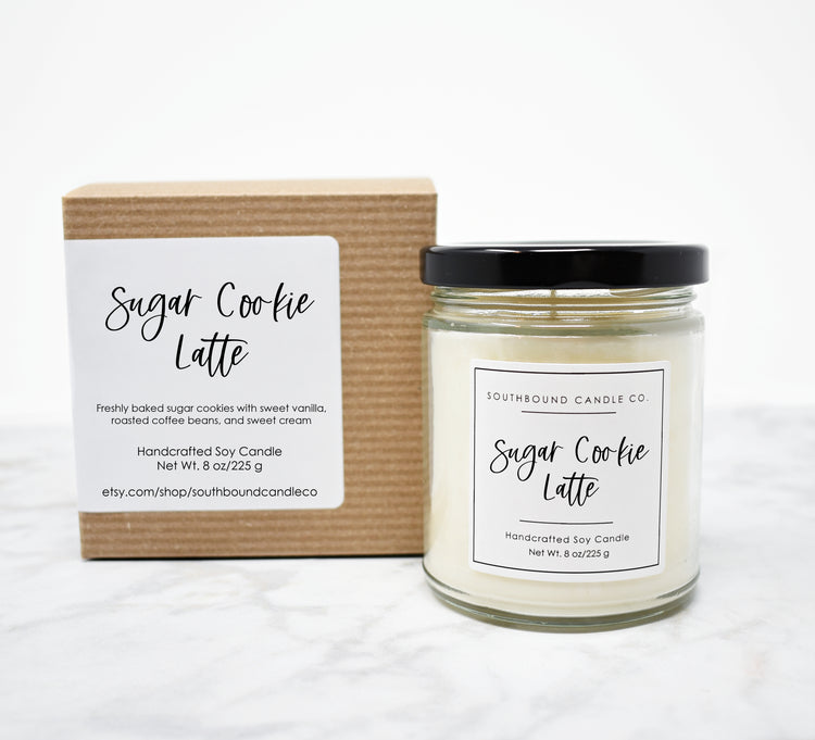 Soy Candle - Sugar Cookie Latte